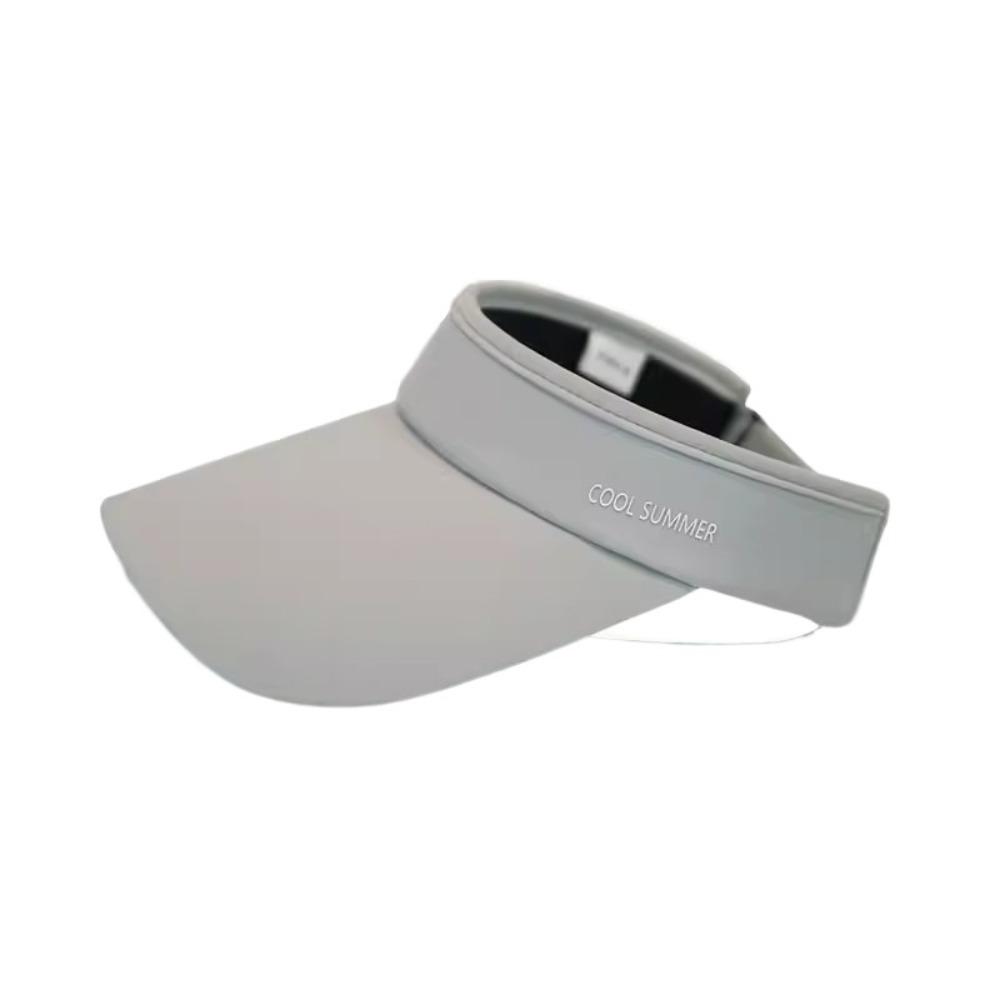Polyester Summer Sports Sun Hat Adjustable Empty Top Hat Sport Caps Sunscreen Visor Cap  Outdoor