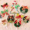 Christmas Cake Topper: Wreath Leaves & Old Man Cedar Decoration