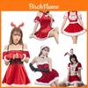 Enchanting Christmas Bunny Girl Cosplay Costume With Quality Materials And Style