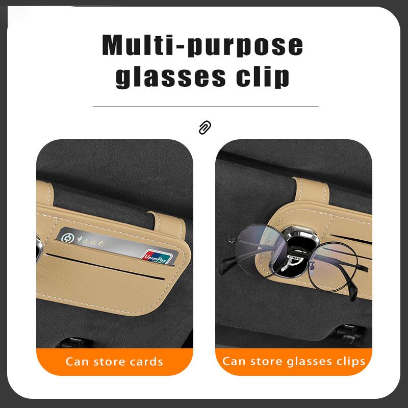 Parasole Auto Custodia Occhiali da Sole Clip Porta Occhiali Accessori Per Volvo XC60 V50 V40 XC90 S60 S40 S80l V90 V60 EX90 S90 XC40