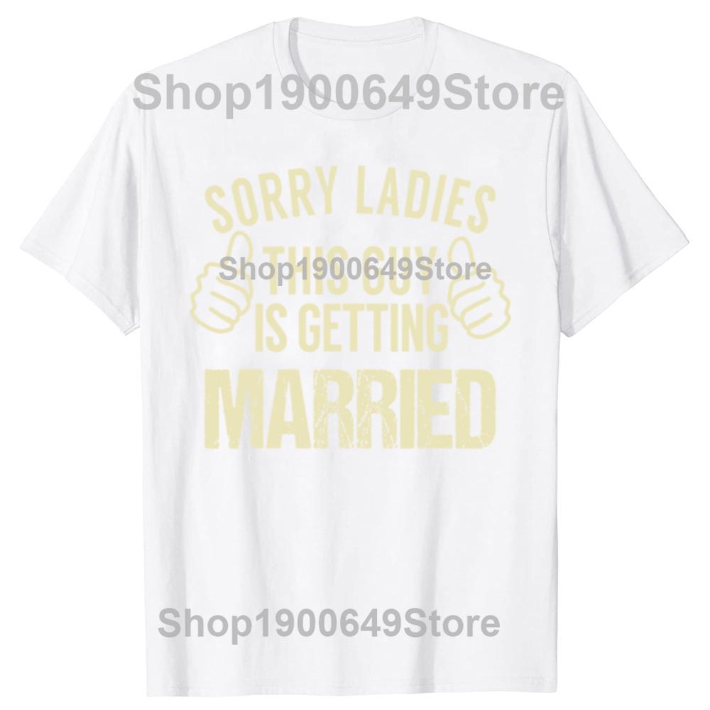 Grappige Vrijgezellenfeest Bruidegom Grafische T-shirts Mannen Dames Mode Casual T-shirt 100% Katoen Los Oversized Vrijgezellenfeest T-shirt