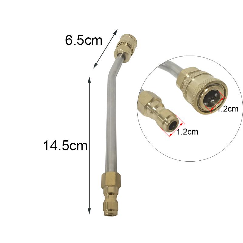 

Водяной пистолет высокого давления для мойки автомобилей, удлинительный стержень для мойки под давлением, насадка для чистки водостоков, насадка/шланг 1/4 с быстрым соединением