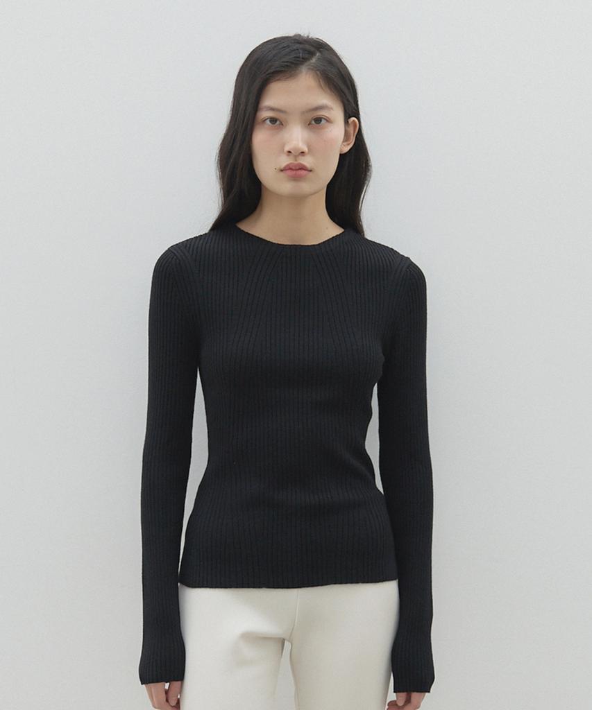 Mohe Texture Knit _ Black
