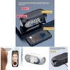 Bluetooth Rgb Bass Portable Clock Speaker With Fm Radio For Home Outdoor Fitness
