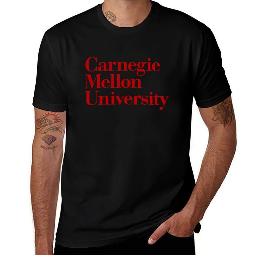 Carnegie Mellon TShirt Casual Lightweight Short Sleeve Top