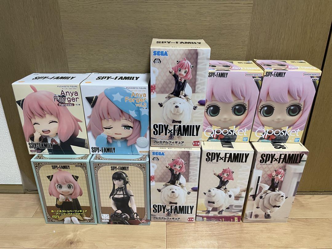 

[USED] SPY×FAMILY Anya Forger Figure Set of 10
