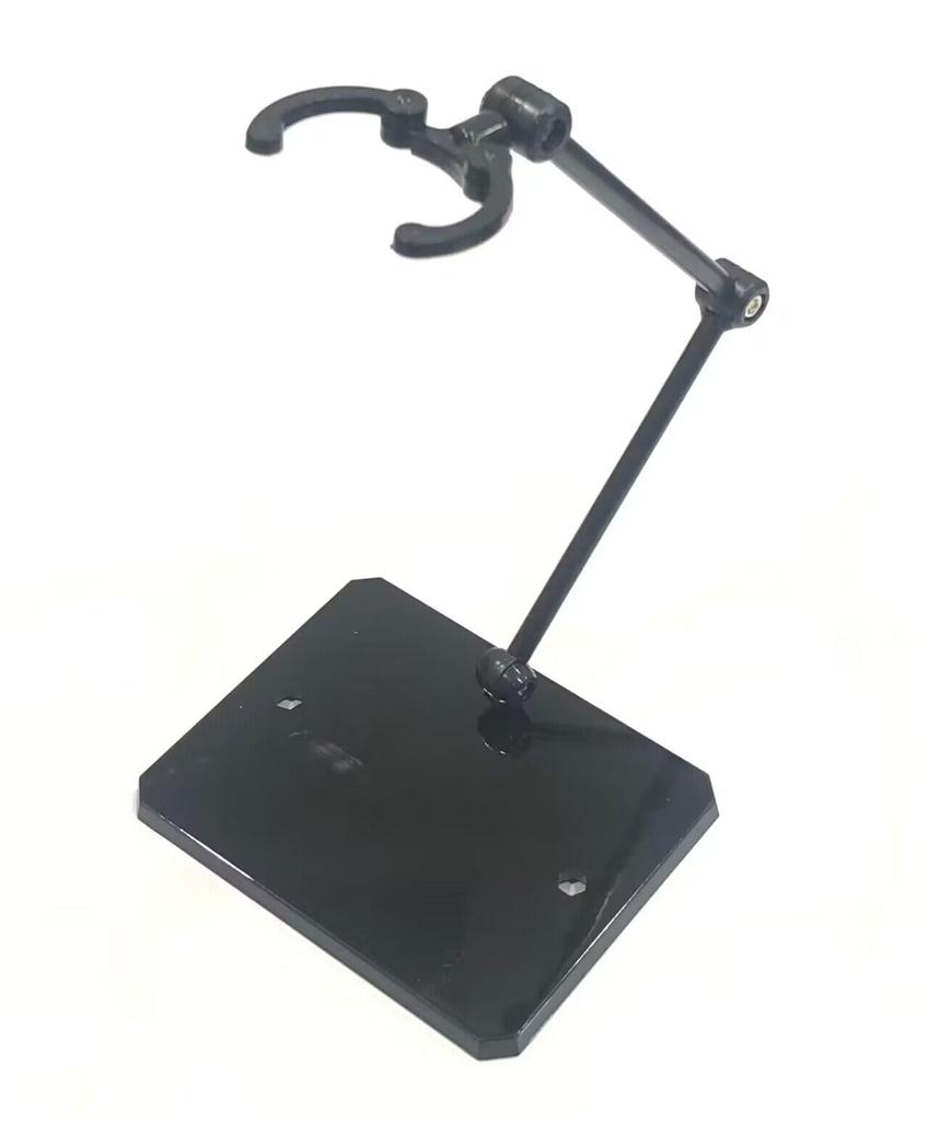 [Set of 2] Figure and Plastic Model Arm Stand Display Stand, 93 X 73mm, 90mm Support, Weight 25g, Black. Enjoy Free-form Display.