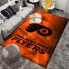 Flyers Hockey Logo Art Area Rug Suitable for Indoor And Outdoor,Carpets for Kitchens, Homes, Offices, Living Rooms,Home Decor,Christmas Gift