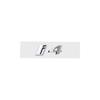 3D Chrome Silver Car Styling Ix I3 I4 I7 iX Ix3 iX4 Ix7 Emblem Decals Sticker for BMW X1 X3 X5 X6 GT Rear Trunk Decoration CD8
