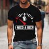 NewI Need A Beer Print T-shirts For Men Women Summer Short Sleeve Casual T-shirts Funny Beer Men T-shirts Round Neck Tops