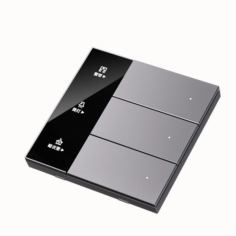 Przełącznik Smart Premium z Wyświetlaczem Ekranowym dla Aplikacji Mijia ze Sterowaniem Głosowym, Wersja Zero-N, Inteligentny Panel do Całego Domu