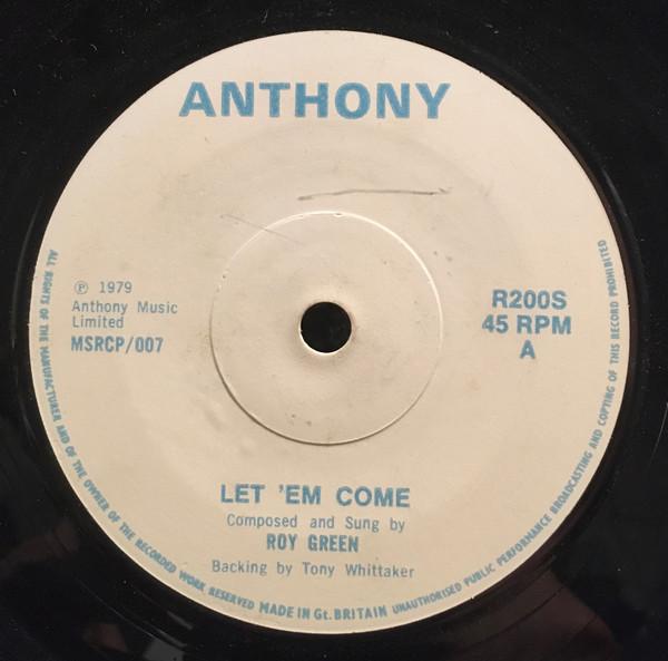 

7inch Record ROY GREEN Let Em Come R200S Anthony 1979 UK Pop Used