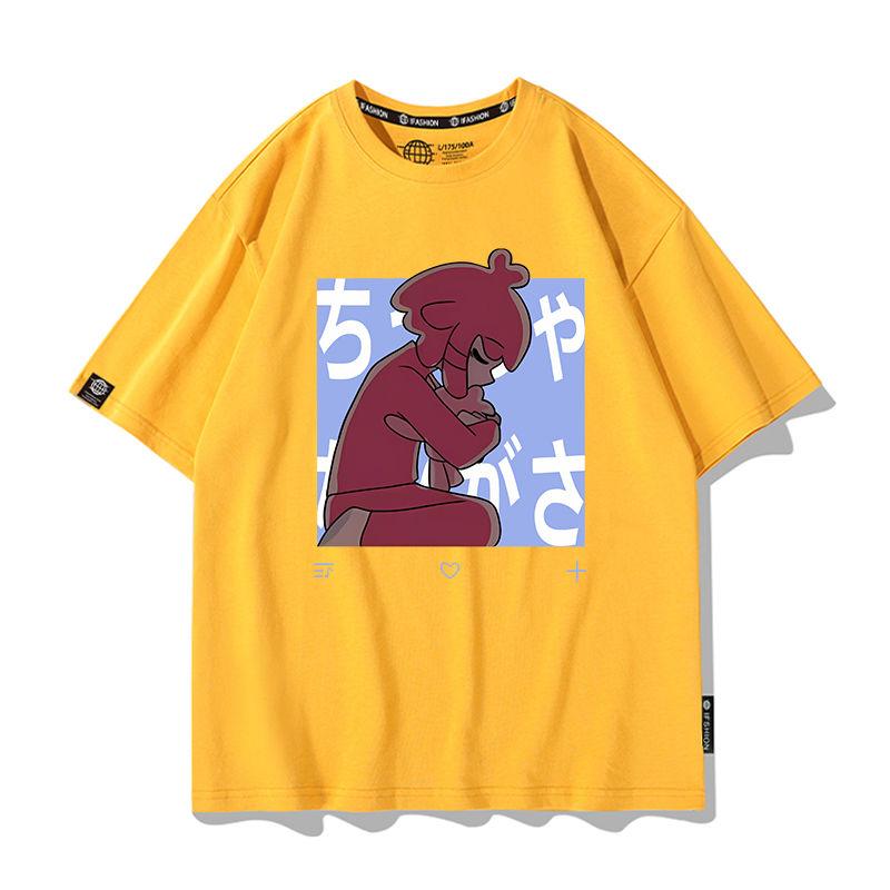 2026 New Anime Kasane Teto Cosplay Printed Short Sleeves TShirt Casual Tee Fashion Shirts Versatile in Summer Birthday Gifts