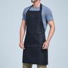 Korean-Style Custom Logo Neck Apron for Baking, Kitchen, Restaurant, and Coffee Shop