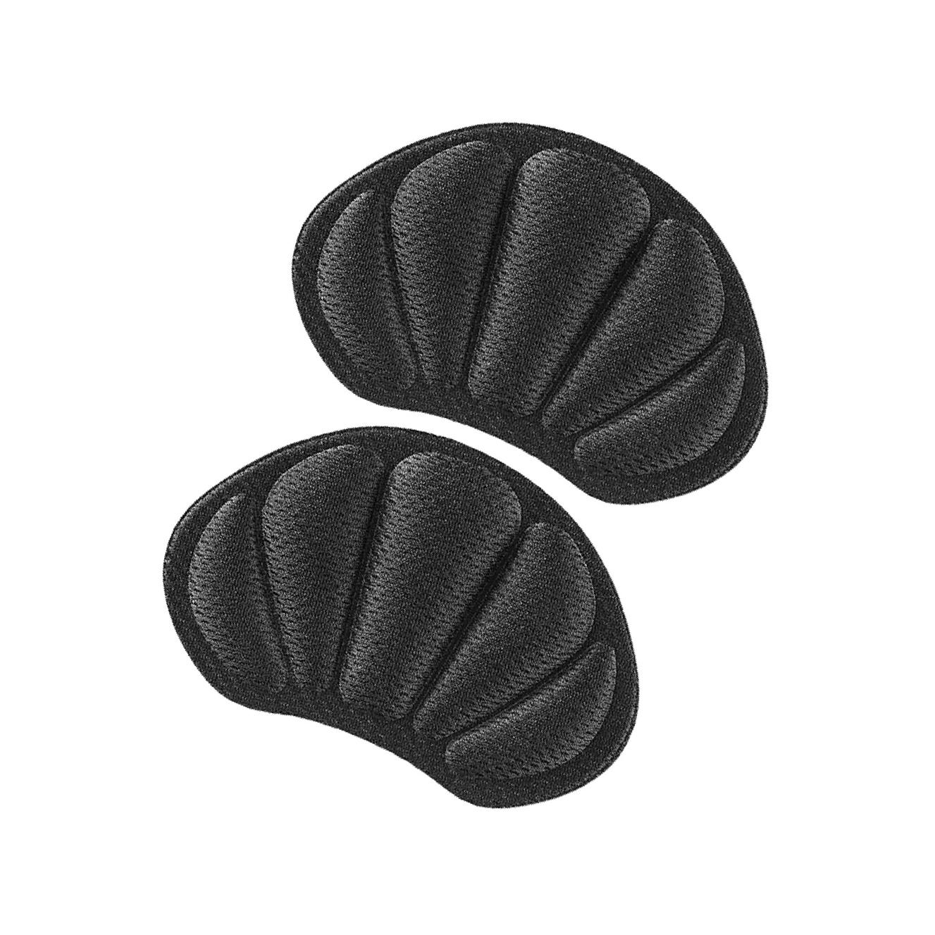 

2 шт. Защита пяток Наклейка для обуви Подкладка Сцепление Толстая защита Сцепления чёрный