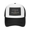 Attitude of Gratitude Baseball Cap New In The Hat Luxury Hiking Hat Custom Men Womens
