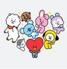 BT21 Souvenir Magnet Opener Toy Set – 7 Characters