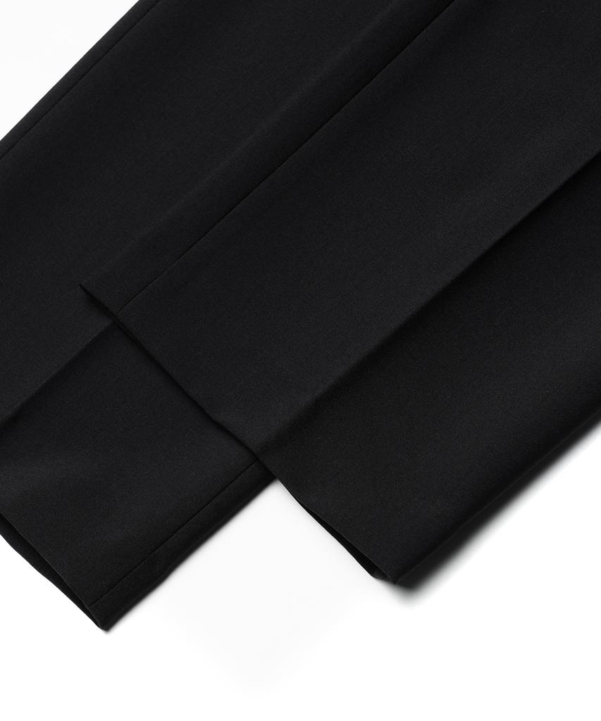 CONNECT KINLOCH Essential Standard Slacks [Black]