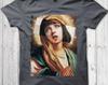 Pulp Fiction MIA Wallace Madonna tryckt t-shirt 9081