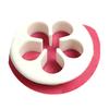 4Pcs Rose Flower Fondant Cake Cutter Mold Sugarcraft Baking Decorating Tool