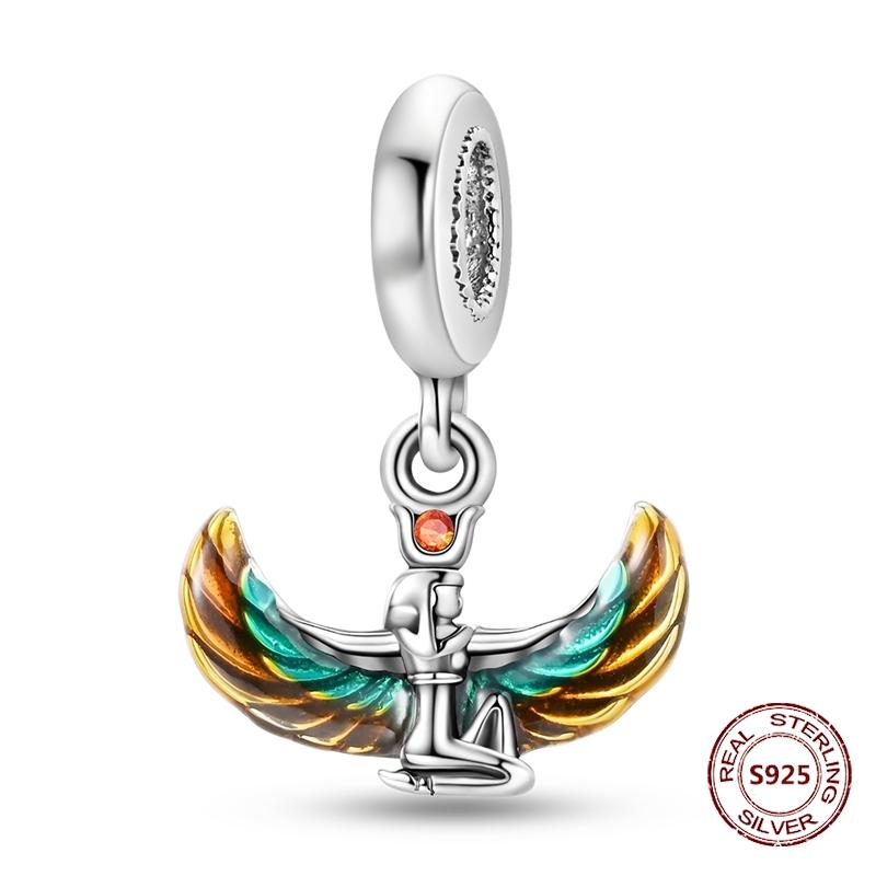 Teufelsaugen Anhänger 925 Kupfer Original Hand von Fatima Blauer Zirkon Kreuz Blaue Augen Charms Passend für Armband DIY Herstellung Zirkon Geschenk