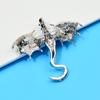 Enamel  Dragon Brooch Beautiful Legand Animal Pin  Colors Available Winter Jewelry High Quality New
