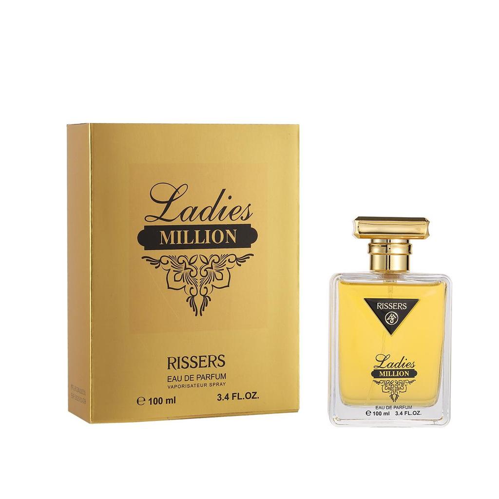 True Love Million Ladies Eau De Toilette 100ml Niche Premium Scent Long-lasting Fresh Fragrance Dating & Gift Perfume for Her