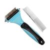 Pet Knot Comb Stainless Steel Knot Rake Dog Grooming Brush Hair Removal Cat Comb For Dog Cat Remove Knots Tangles Pet Hair Comb