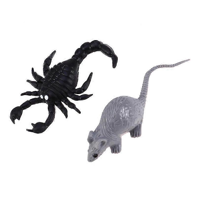8pcs Halloween Simulation Toys For Halloween Decorations