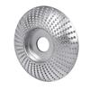 84mm Curved Woodworking Sanding Disc for Angle Grinders - Sharpening, Polishing Wheel, and Tea Tray Shaping.