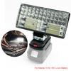 LED Work Light 1/6/8Inch For Makita 11.1V 18V Li-ion Battery Lamp Outdoor Flashlight Lantern Camping Emergency Light