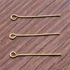 200pcs Eye Head Pins 18~35mm Eye Pins Bead Pins Jewelry Findings & Components For DIY Jewelry Making