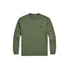 Polo Fw22 Solid Plain Knit Long Sleeve T-Shirt Men Tops Green 16820267-300