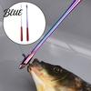 Fish Friendly Detaching Tool Stainless Steel Hook Remover Tool 9 Inch Fishing Disgorger with Extractor Wooden Handle Heavy-duty Quick Retractor for
