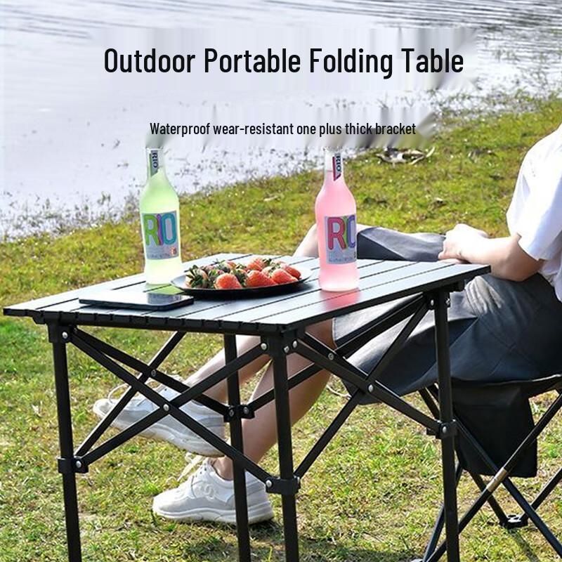 Meiho YOSHIKA Black Portable Camping Folding Table чёрный