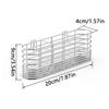 Fork Drainer Basket Stainless Steel Cutlery Hangable Basket Flatware Drying Rack Fork Drainage Containers For Kitchen