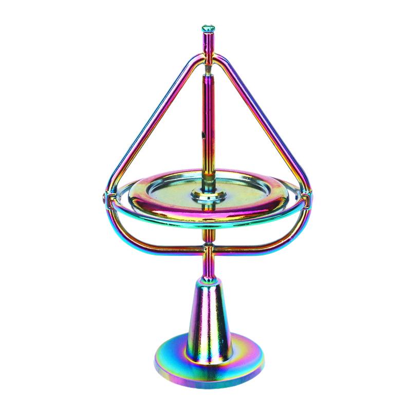 Buntes Metallkreisel Rotierendes Ornament Dekompressionsspielzeug