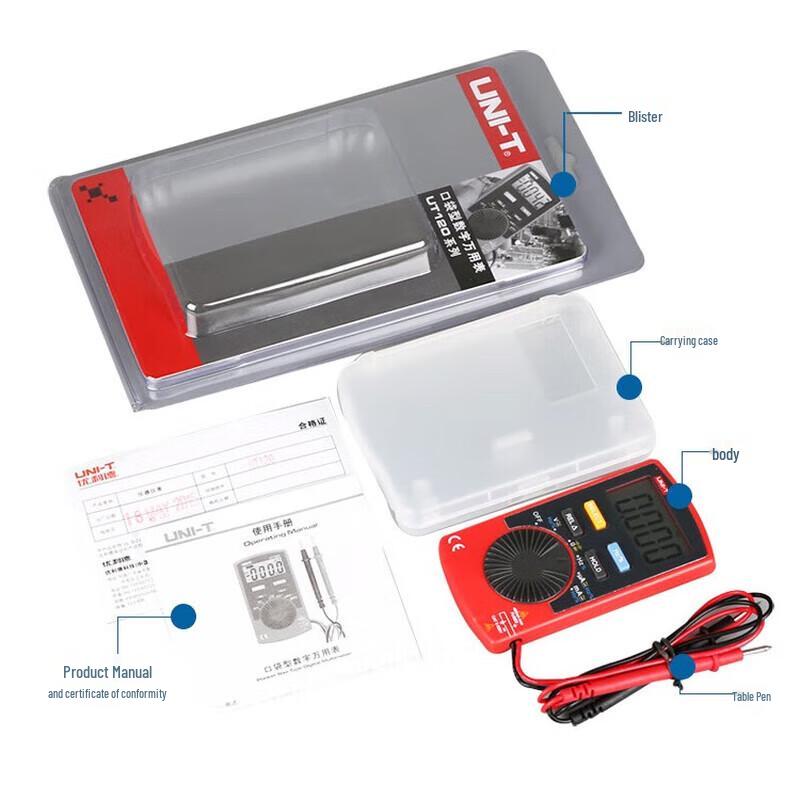 UNI-T UT120A Mini Digital Multimeter (CN version)