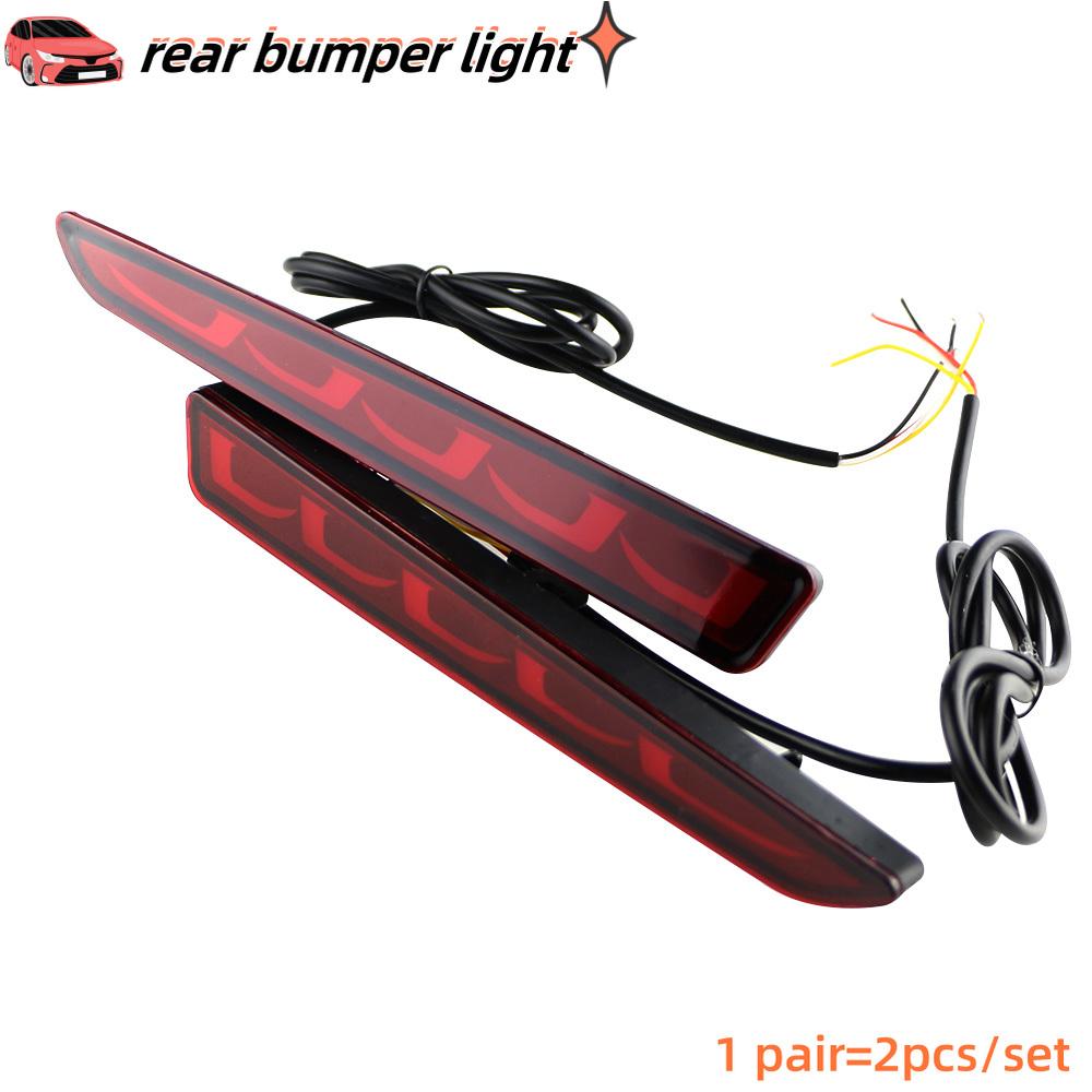 Car LED Rear Reflector Fog Lamp for Toyota Raize 2019 2020 2026 2026 Brake Light Rear Bumper Turn Signal Lamp