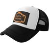 Check Engine Light Trucker Hat Unisex Polyester Mesh Snapback Cap Casual Outdoor Adjustable Cap
