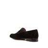 Salvatore Ferragamo Ferragamo Suede Penny Loafers Brown