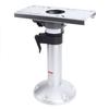 Boat Seat Pedestal with Slide Aluminium Alloy 17 24in Adjustable Height Boat Chair Base for Yacht Ship Floating Dock
