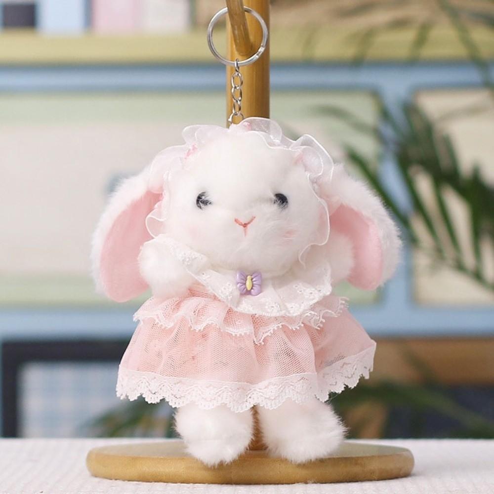 Soft Plush Animal Plush Keyring Dress Up Doll Plush Bag Pendant Birthday Gift