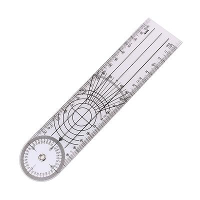 1Pc Multi-Herrscher Goniometer Winkel Medizinische Spinal Herrscher 360 Grad Mess Werkzeug