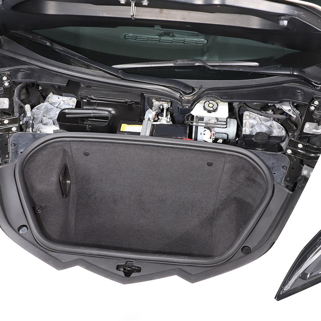 Black ABS Hood Water Rian Wiper guide Box Fit For Corvette C8 -25 US