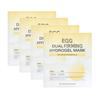 Egg Dual Firming Hydrogel Mask Firming & Hydrating Care 4pcs