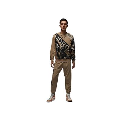 Mvp Fw24 Allover Print Crewneck Fleece Sweatshirt Men Sweatshirts Desert-Camouflage HF9314-257