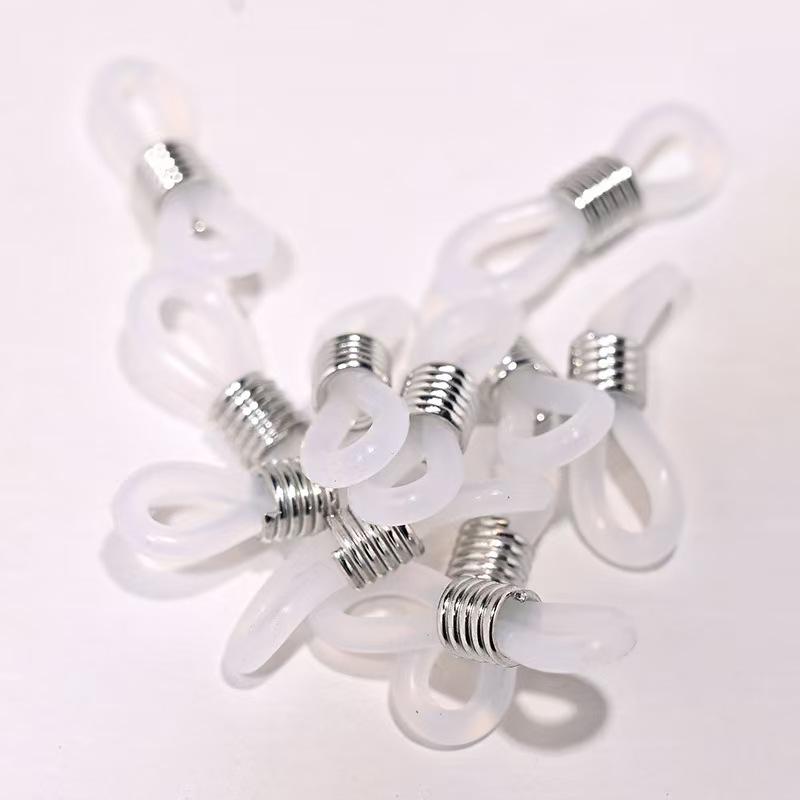 Anti-slip Silicone Glasses Chain with Spring Connector
