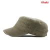 Washed Cotton Patrol Cap Unisex Retro Flat Top Cadet Hat Breathable Adjustable Casual Streetwear Outdoor Sports Sun Hat For Men