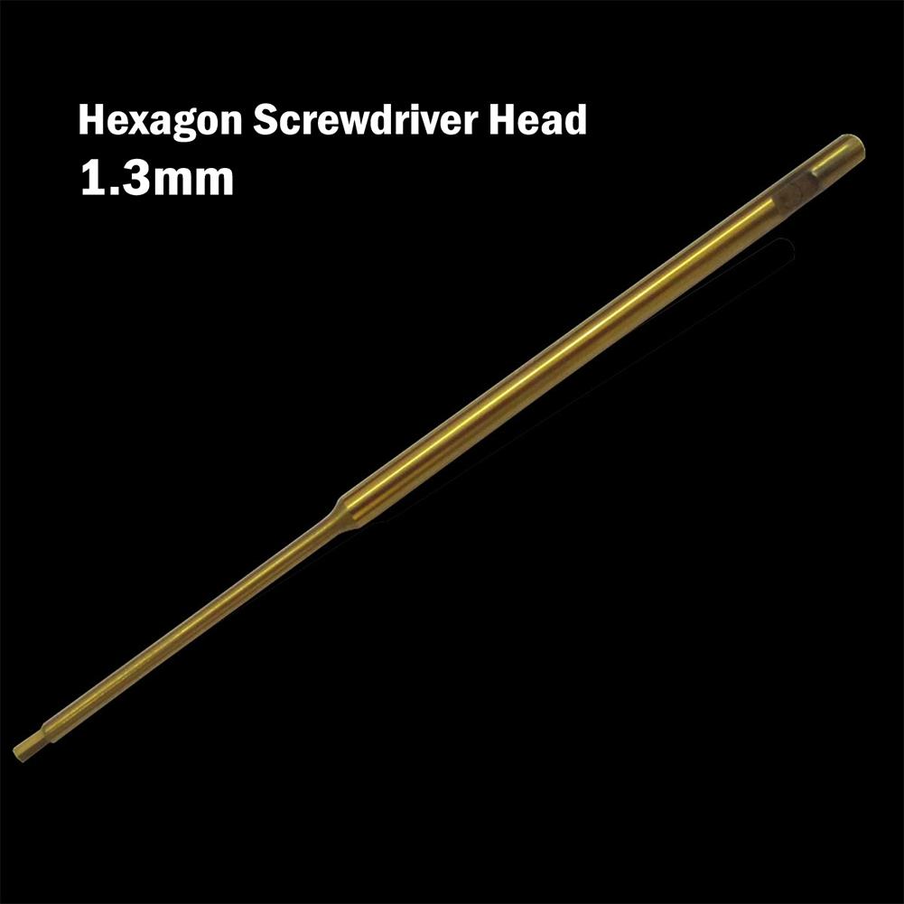 Gold Color HSS Hex Screwdriver Head for RC Planes and Helicopters